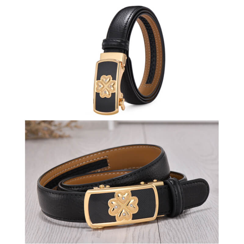 Genuine Leather Reversible Waistband Belt - Image 7