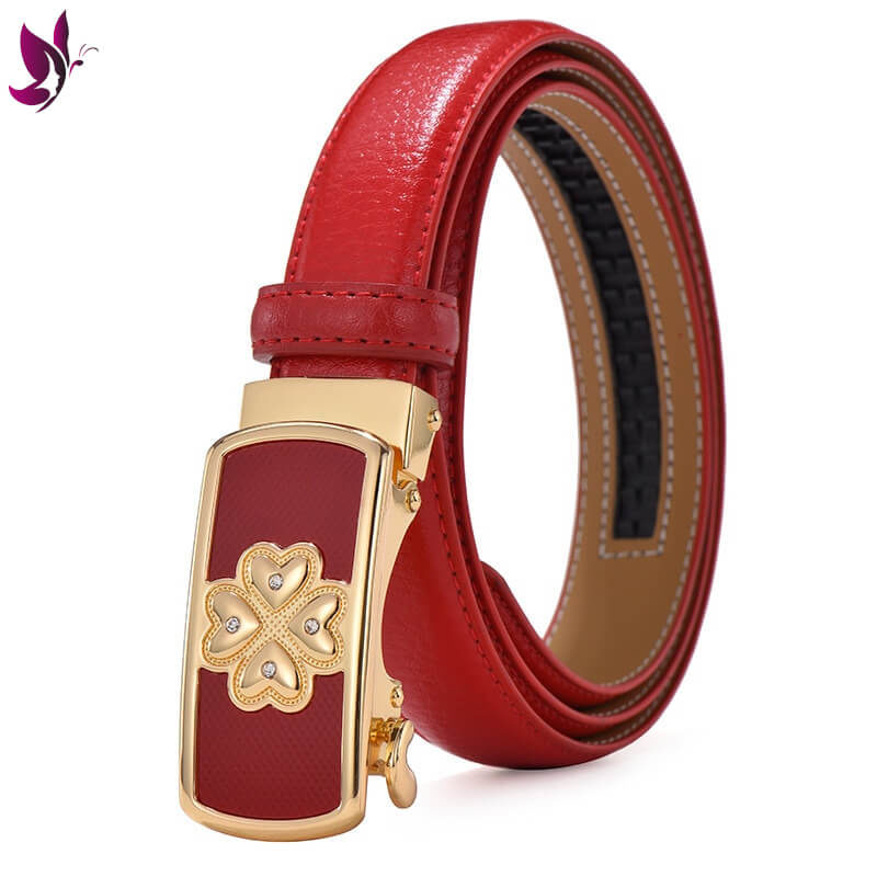 Genuine Leather Reversible Waistband Belt - Image 3
